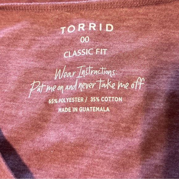 Torrid Classic Fit Long Sleeve Shirt - Plus Size 00 - Picture 5 of 9